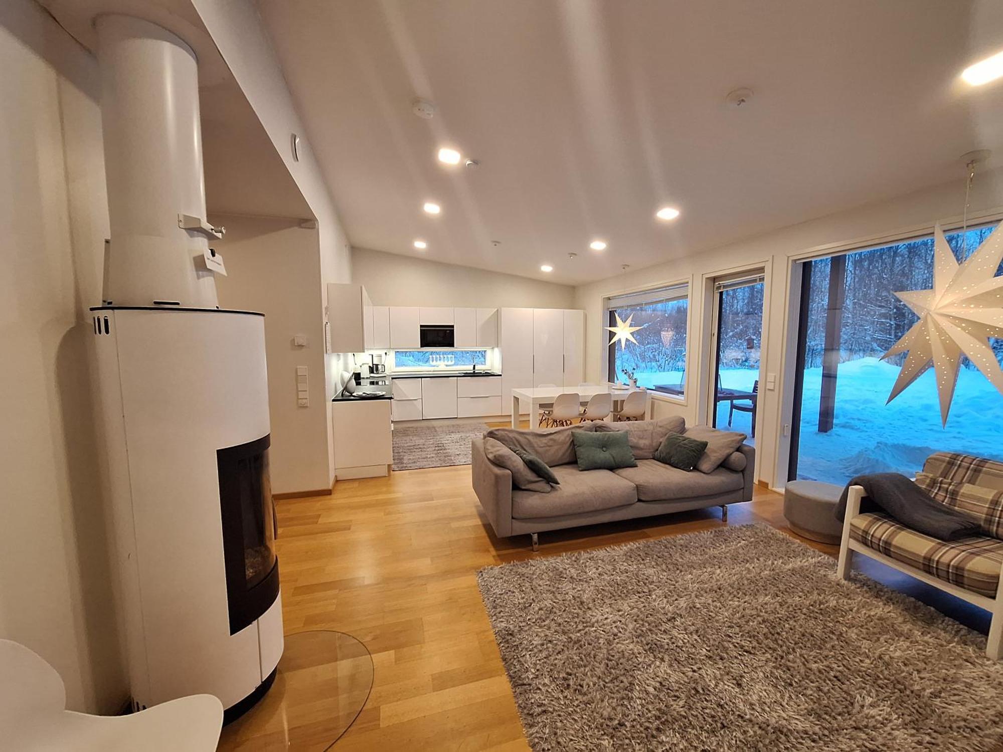 Villa Arctic Light Рованиеми Экстерьер фото