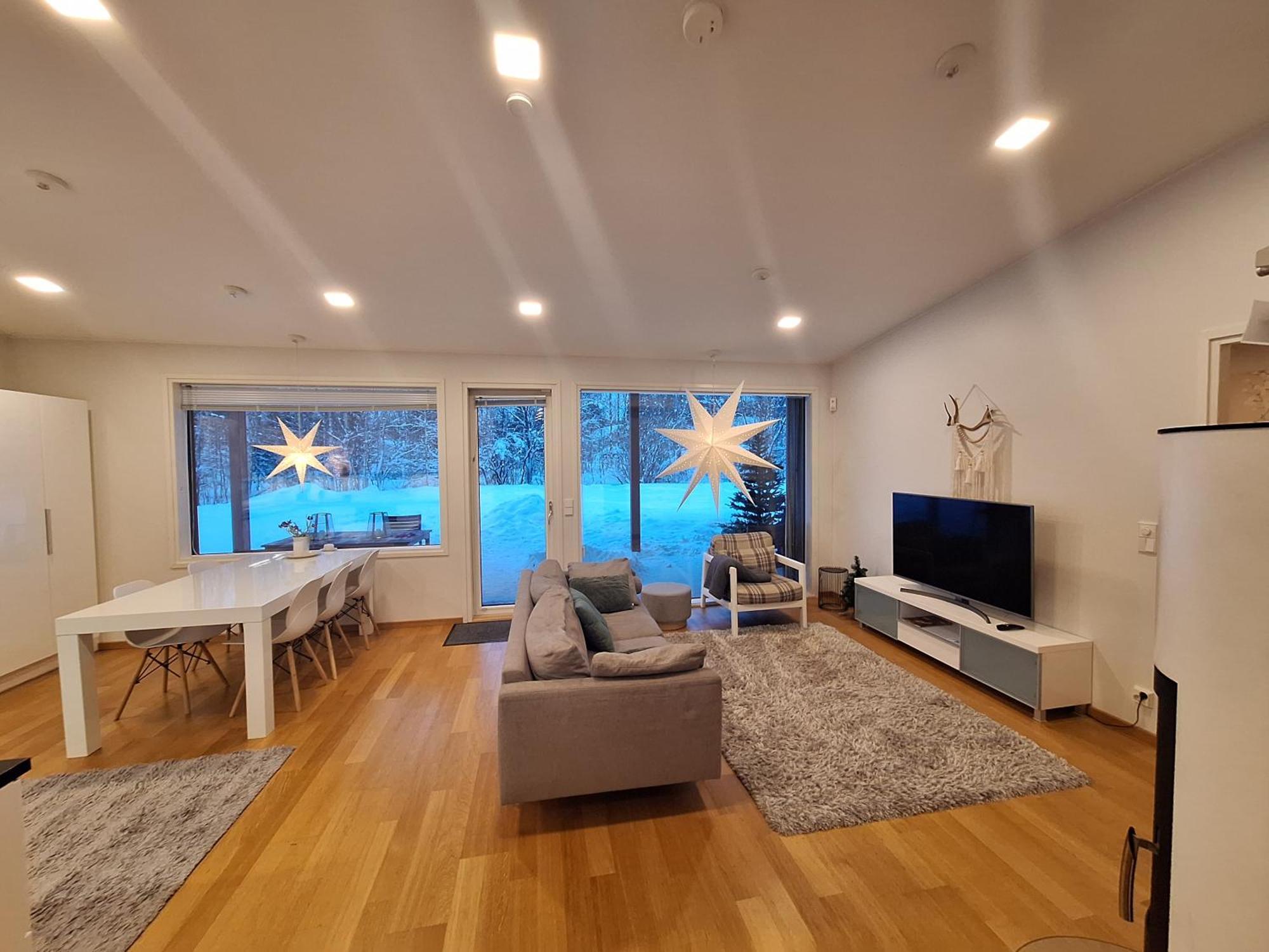 Villa Arctic Light Рованиеми Экстерьер фото