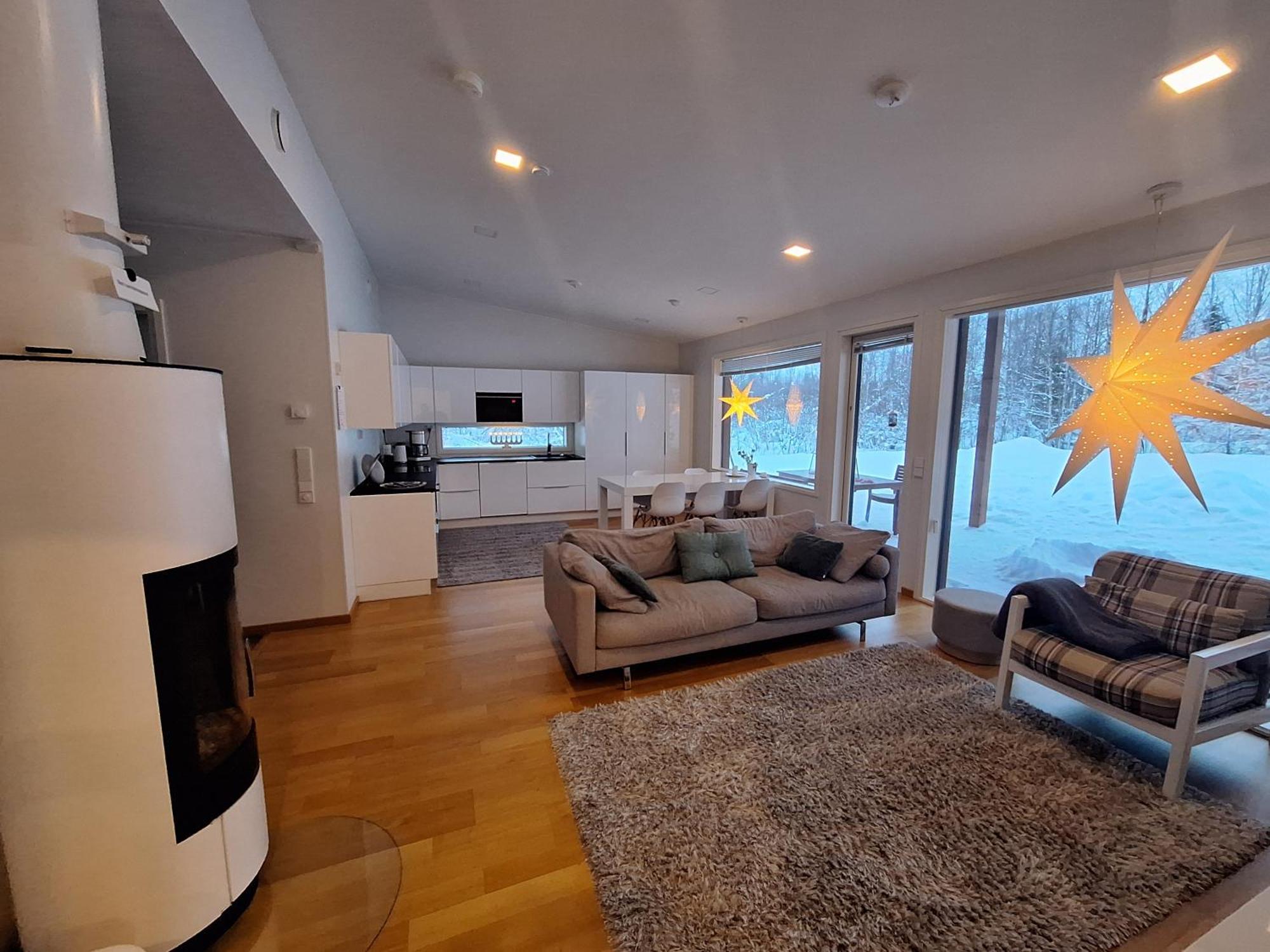 Villa Arctic Light Рованиеми Экстерьер фото